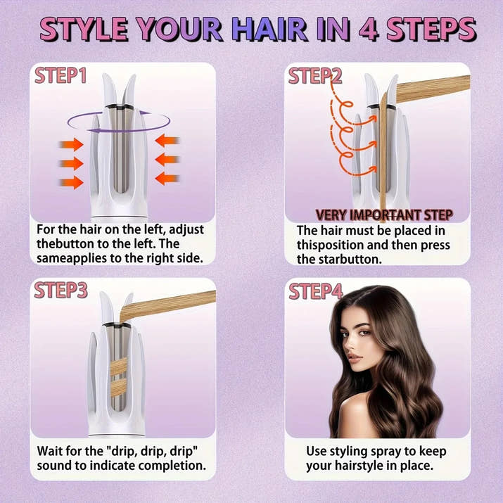 Fully Automatic Curling Iron